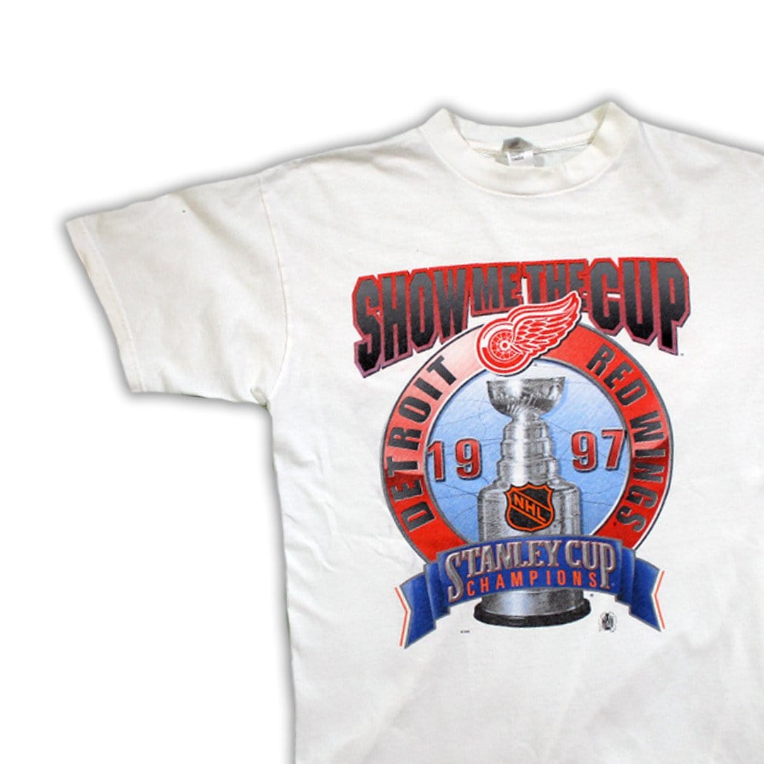 Vintage '97 Starter x Red Wings Show Me the Cup Tee | Rebalance Vintage.