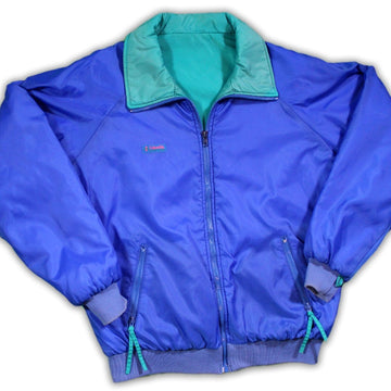 Vintage 90s Tricolor Columbia Ski Jacket + Insert | Rebalance Vintage.