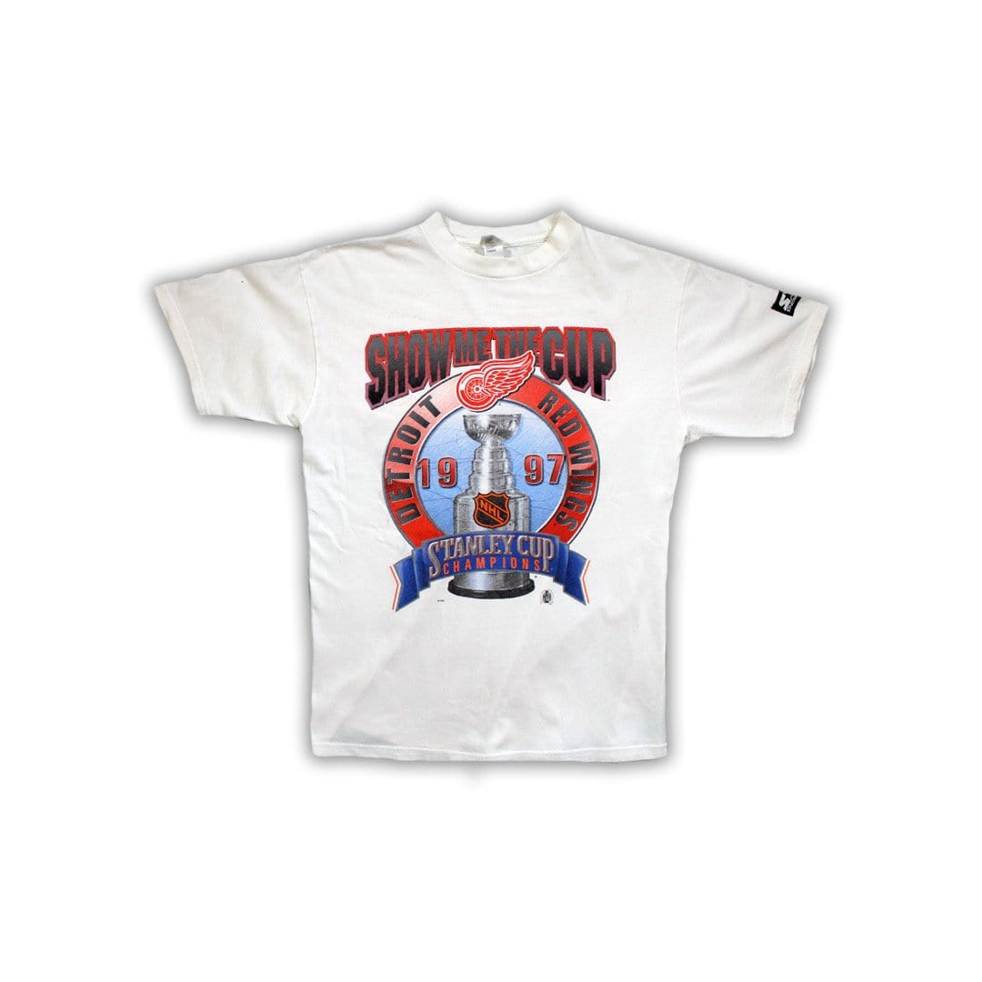 Vintage '97 Starter x Red Wings Show Me the Cup Tee | Rebalance Vintage.
