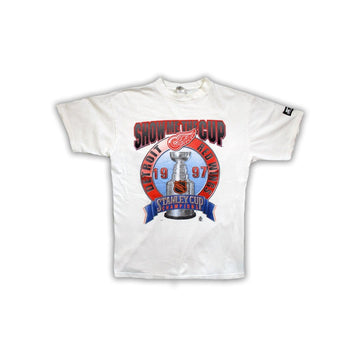 Vintage '97 Starter x Red Wings Show Me the Cup Tee | Rebalance Vintage.
