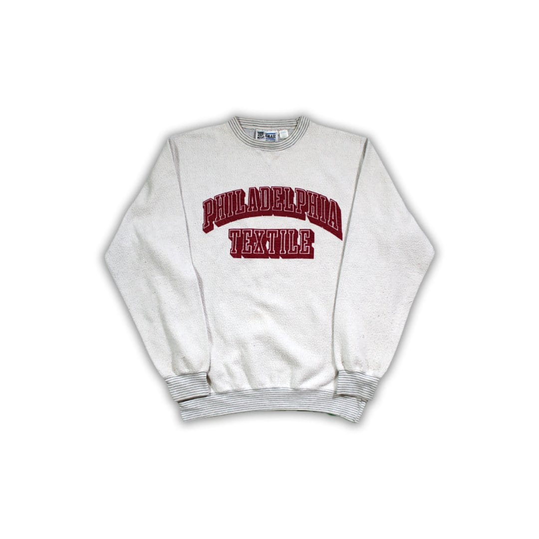 Vintage Philadelphia Textile Reverse Crewneck | Rebalance Vintage.