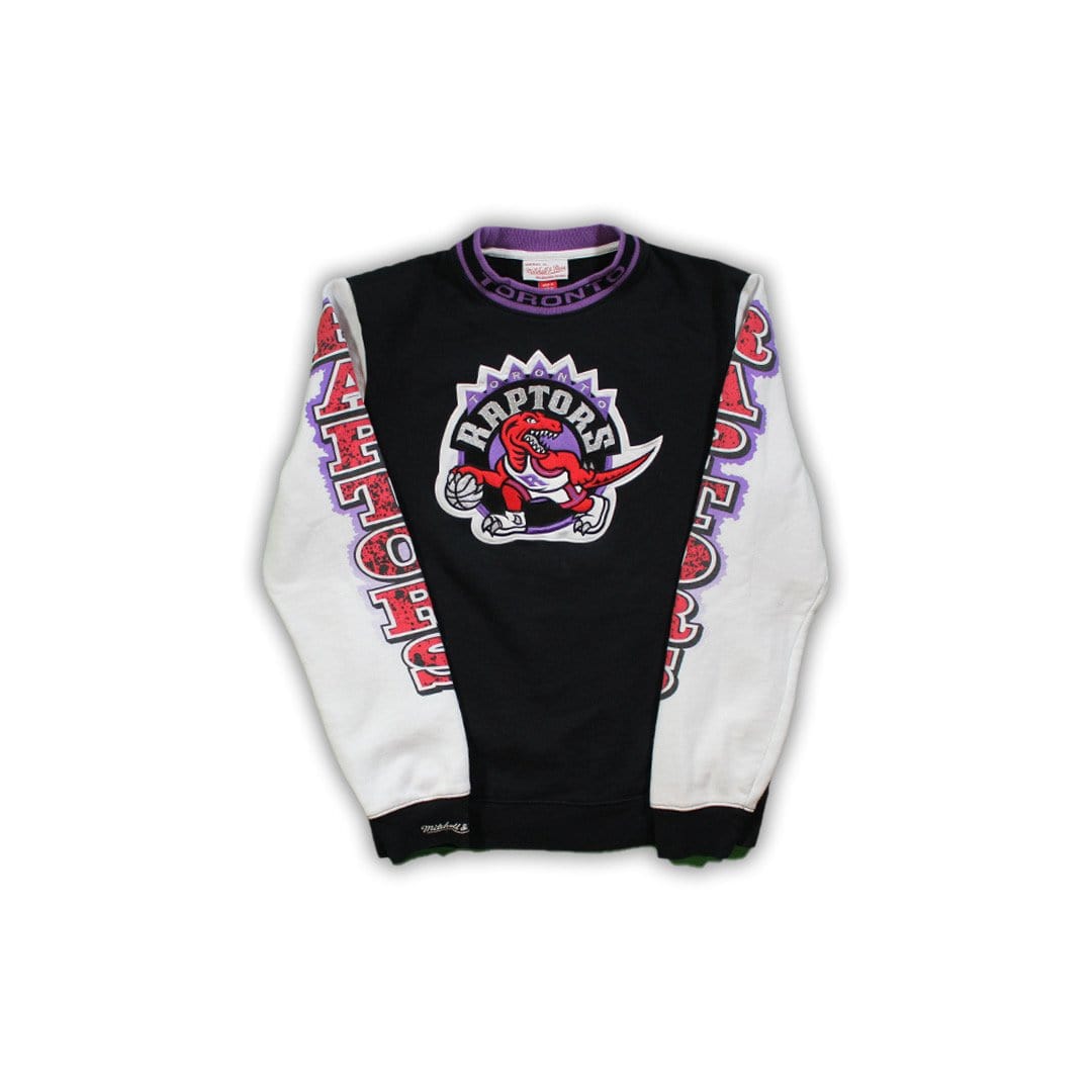 Vintage RARE Toronto Raptors x Mitchell & Ness Crewneck | Rebalance Vintage.