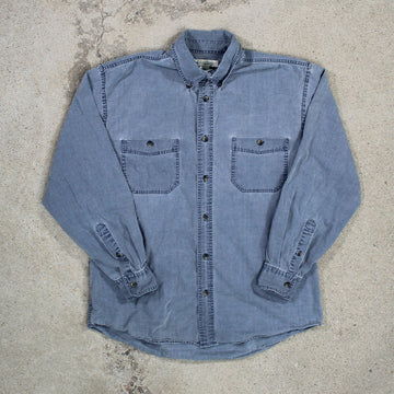 Vintage 90s Blue Wind River Button Up (L) | Rebalance Vintage.