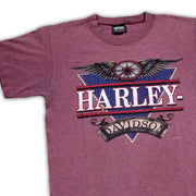 Vintage Light Maroon Harley Davidson (M/L)