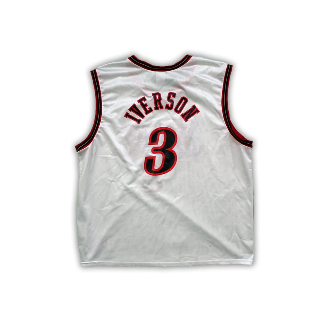 Vintage Sixers Allen Iverson x Champion Jersey (L) | Rebalance Vintage.