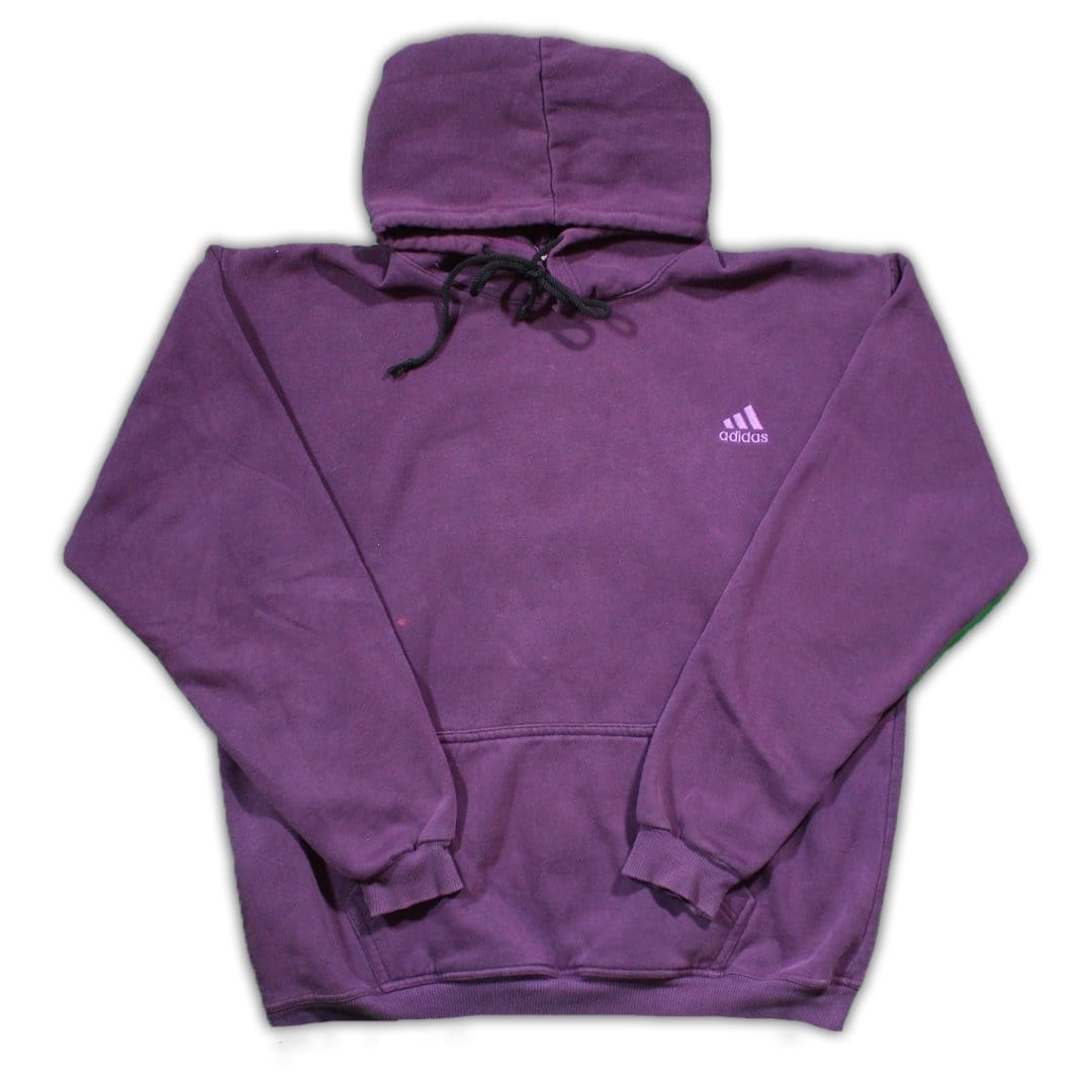 Vintage Purple Adidas Hoodie | Rebalance Vintage.