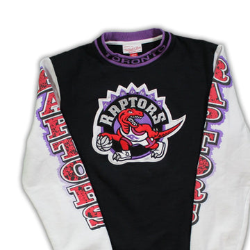 Vintage RARE Toronto Raptors x Mitchell & Ness Crewneck | Rebalance Vintage.