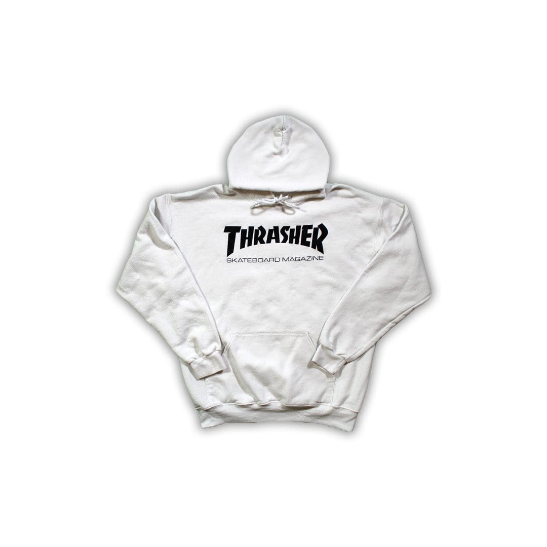 Vintage White Thrasher Hoodie | Rebalance Vintage.