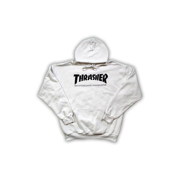 Vintage White Thrasher Hoodie | Rebalance Vintage.