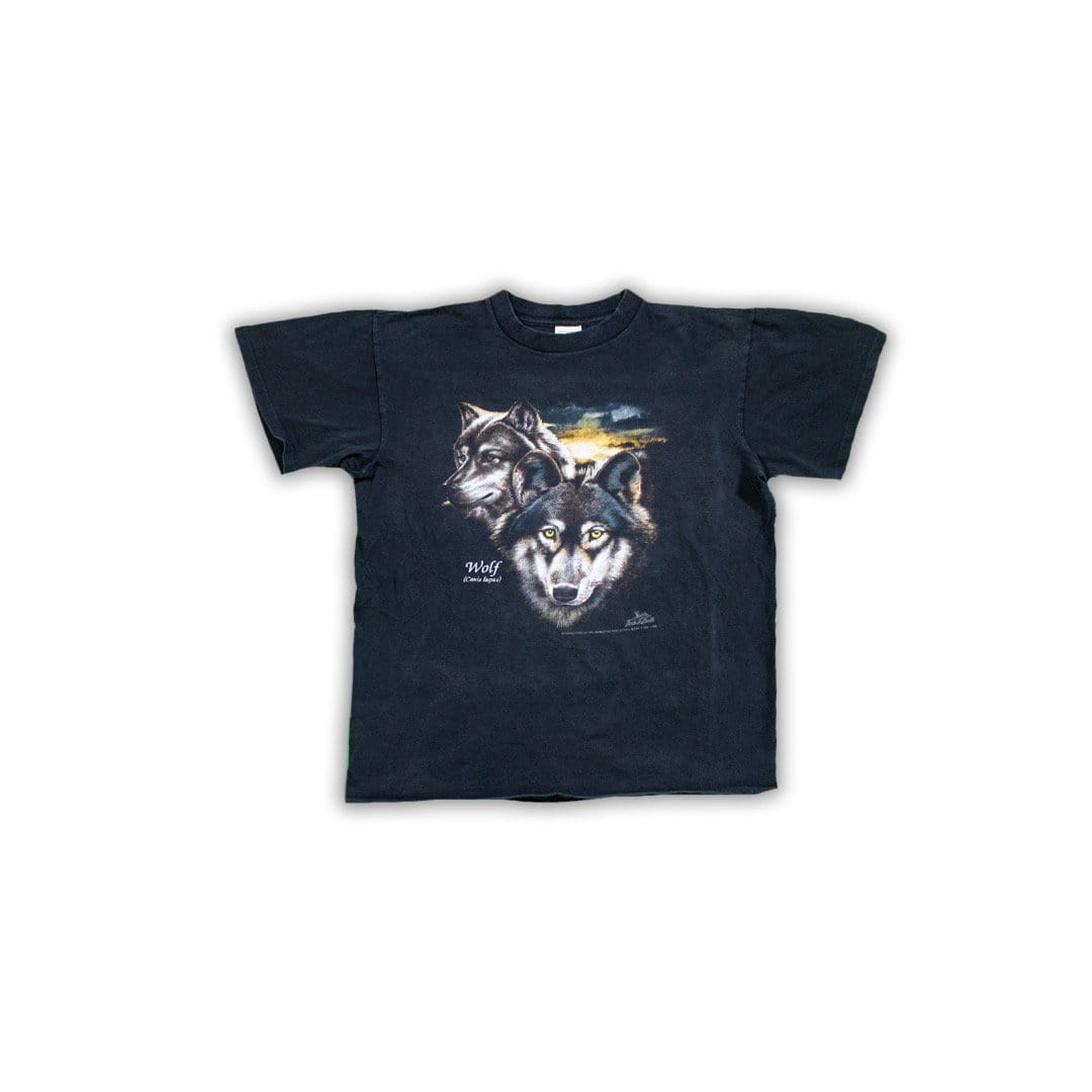 Vintage '92 Canis Lupus Wolf Tee | Rebalance Vintage.