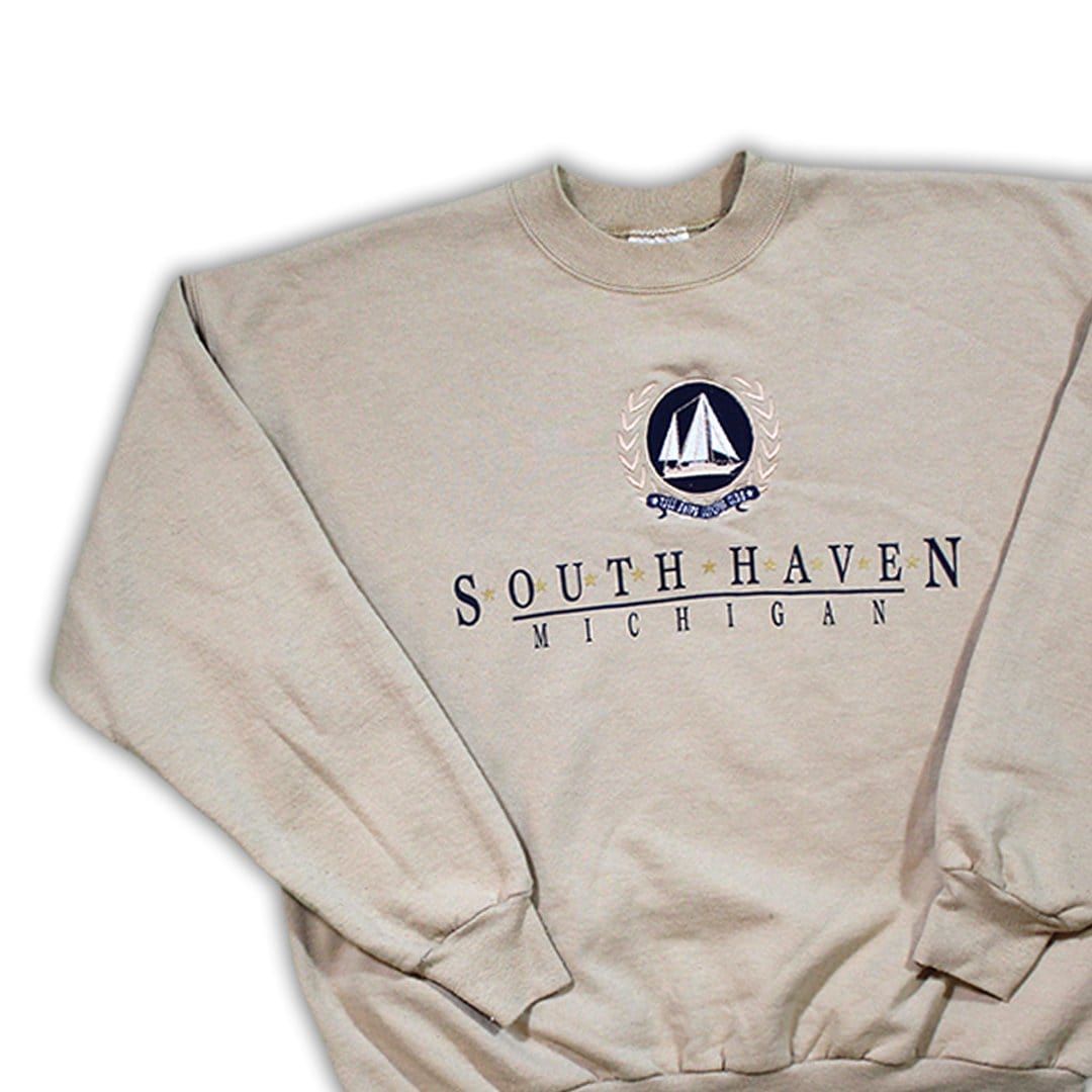 Vintage South Haven Michigan Crewneck | Rebalance Vintage.