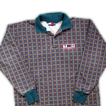 Vintage RARE 80/90s Tommy Hilfiger Collared Sweater | Rebalance Vintage.