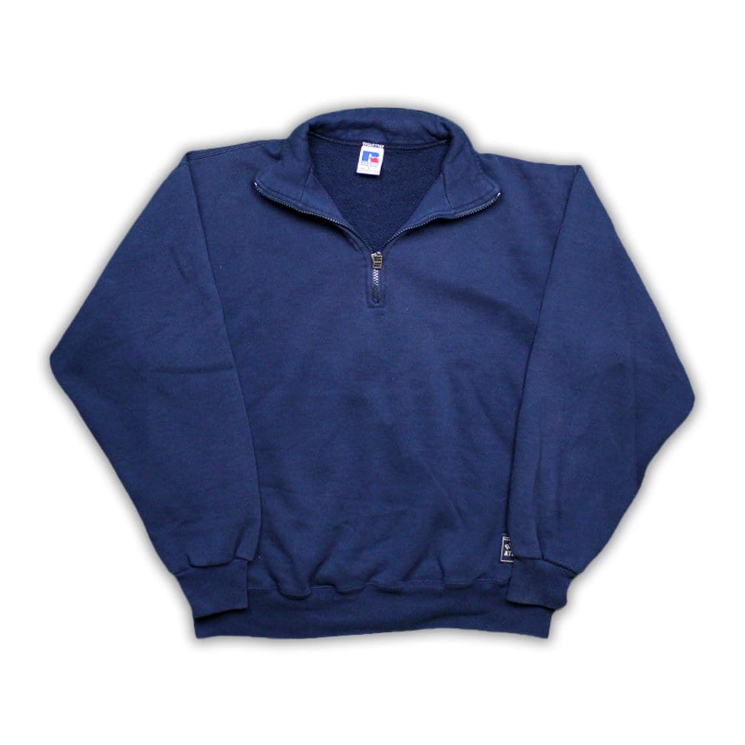 Vintage Russell Athletics ¼ Zip Sweater | Rebalance Vintage.