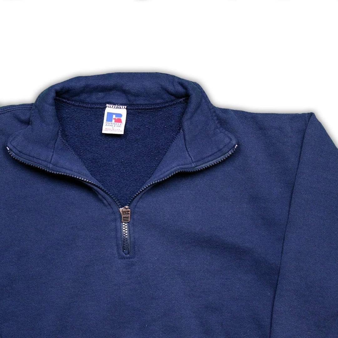 Vintage Russell Athletics ¼ Zip Sweater | Rebalance Vintage.