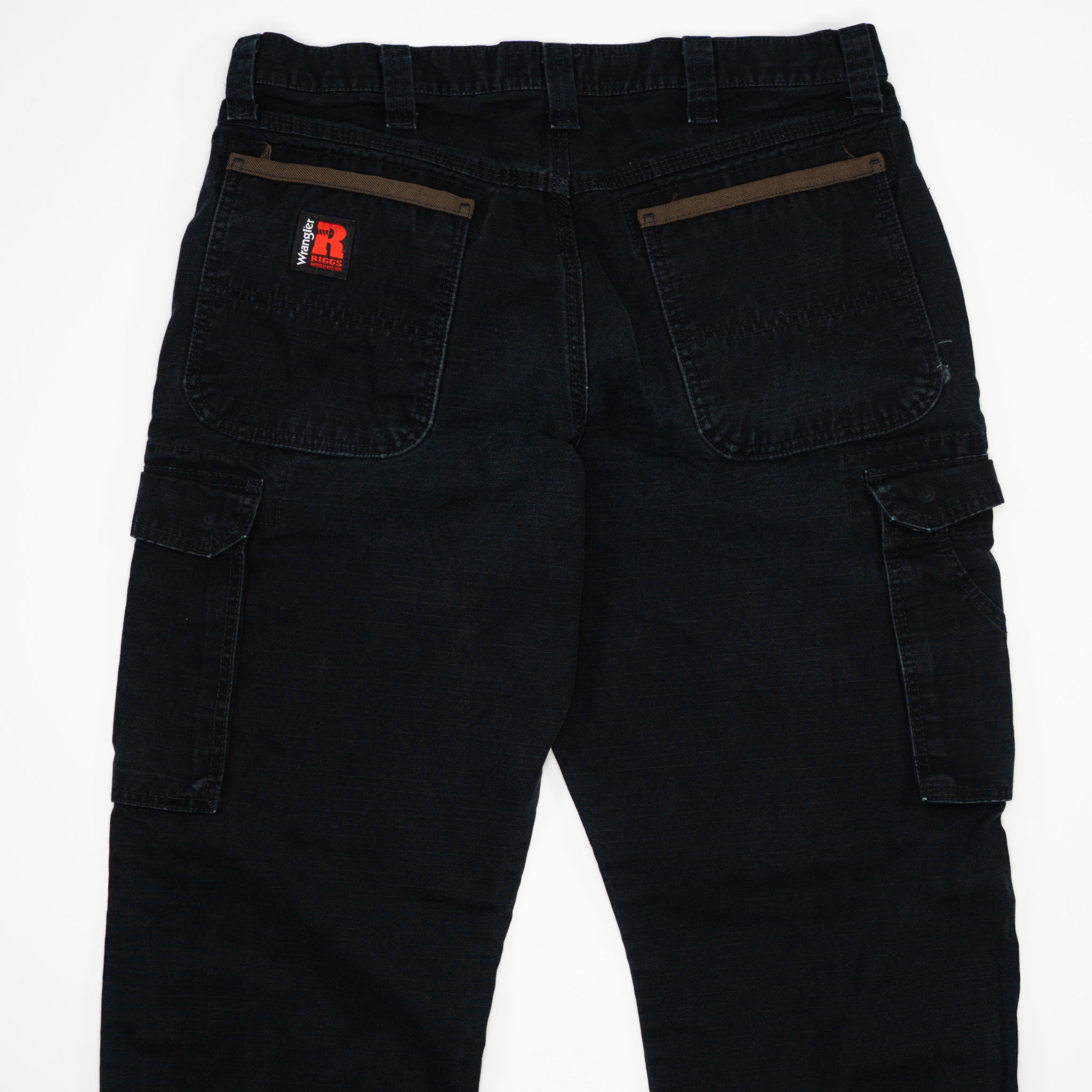 Vintage Black Wrangler Riggs Workwear Pants (34 x 30)