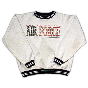 Vintage RARE 90s US Air Force Crewneck | Rebalance Vintage.
