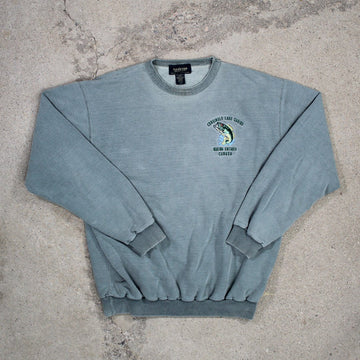 Vintage Coroingle Lake Cabins Crewneck (L/XL) | Rebalance Vintage.