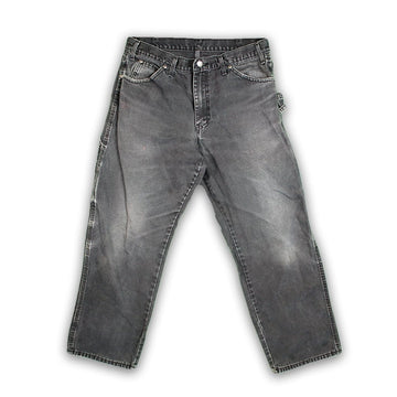 Vintage Black Dickie Cargo Jeans (size 34) | Rebalance Vintage.