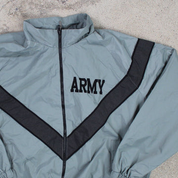 Vintage Reflective Army Windbreaker (XL) | Rebalance Vintage.