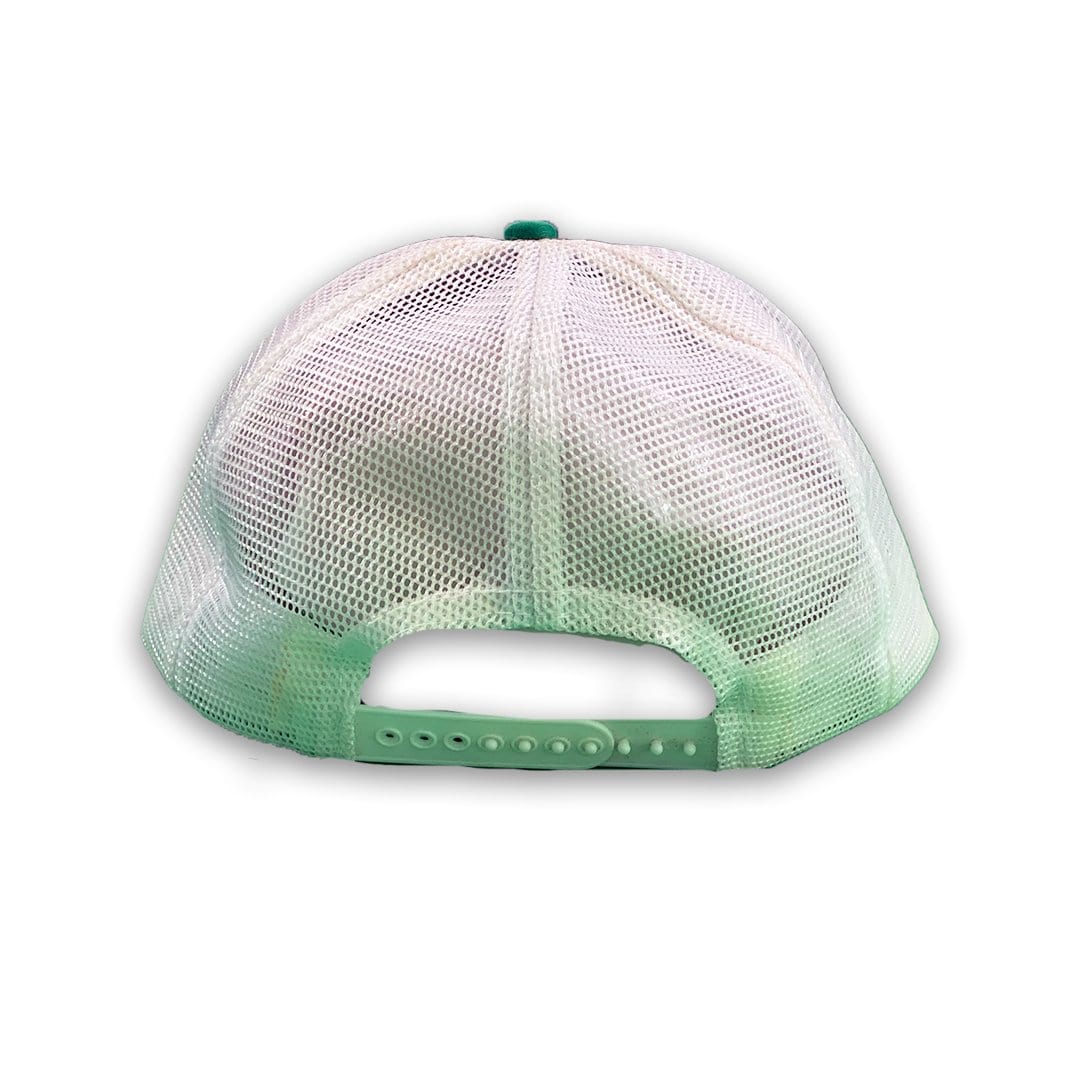Vintage Green Van Waters Trucker Hat | Rebalance Vintage.