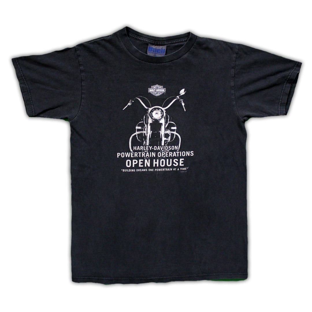 Vintage '02 Harley Davidson 'STAFF' Tee | Rebalance Vintage.