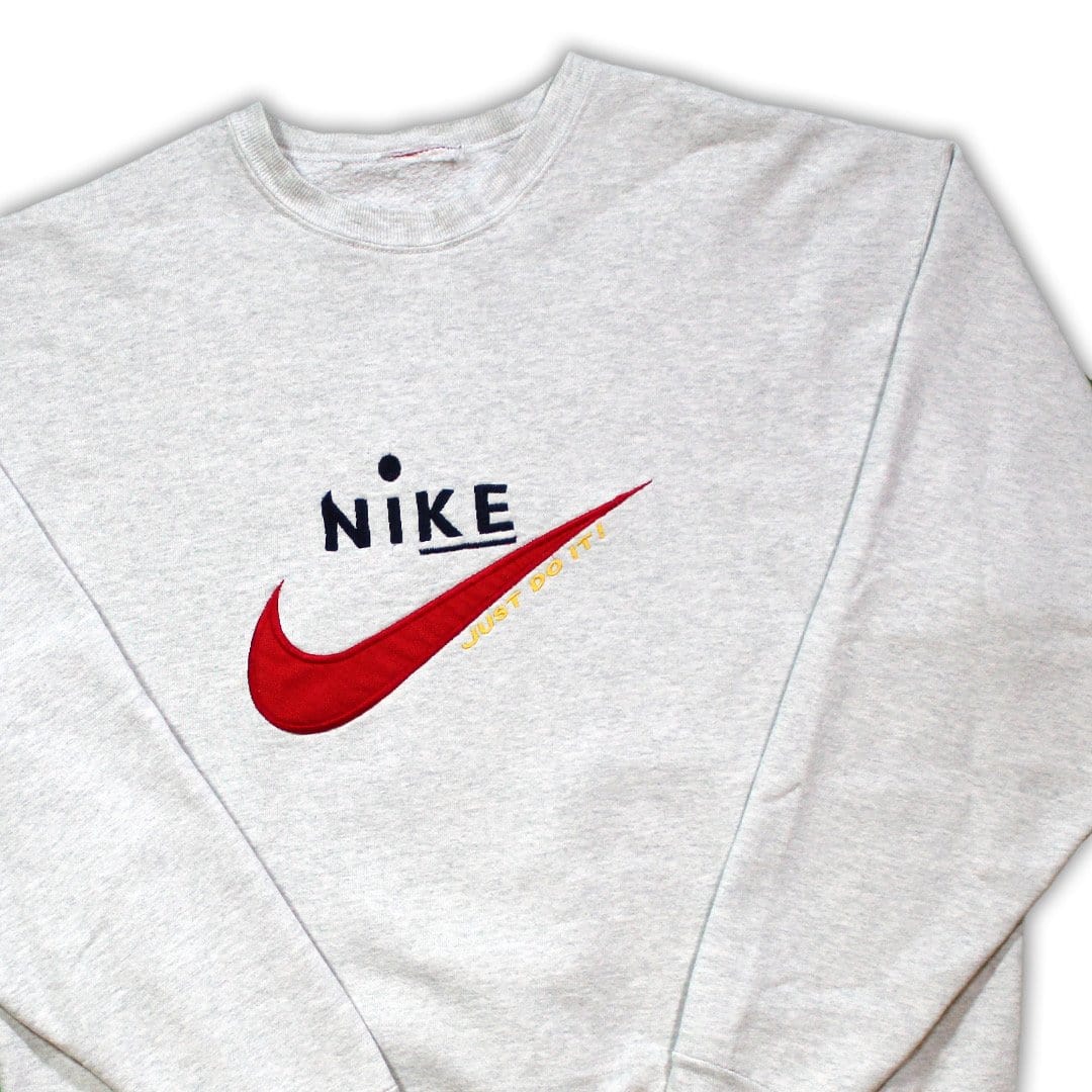 Vintage 90s Bootleg Nike "Just Do It" Crewneck | Rebalance Vintage.