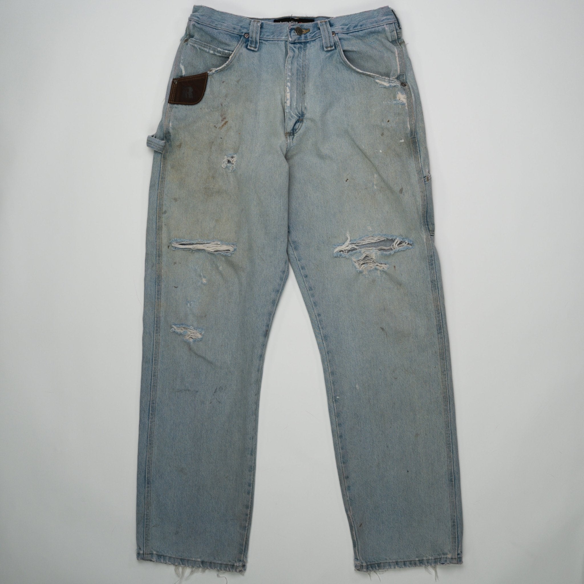 Vintage light washed Wrangler Riggs Workwear Jeans (34) | Rebalance Vintage.