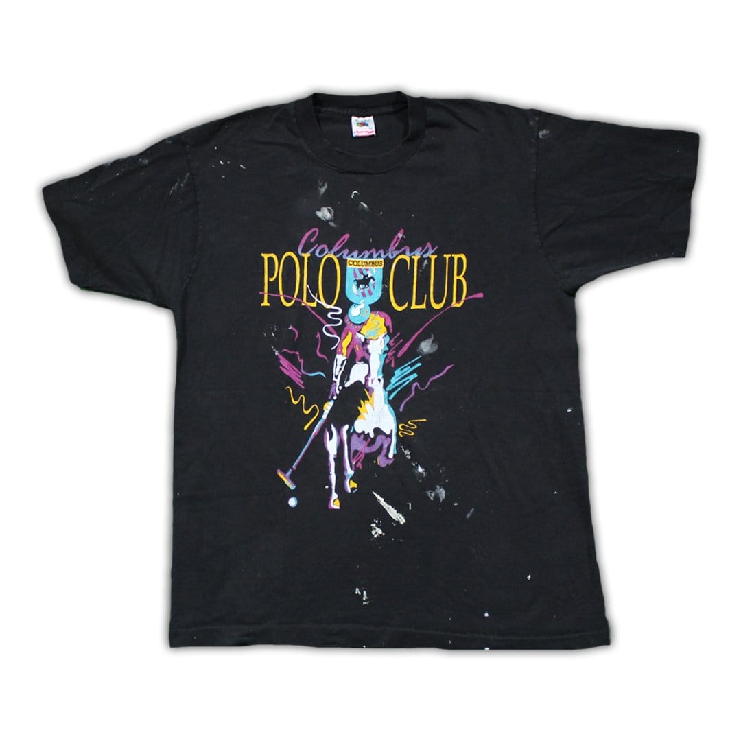 Vintage Columbus Polo Club Tee | Rebalance Vintage.