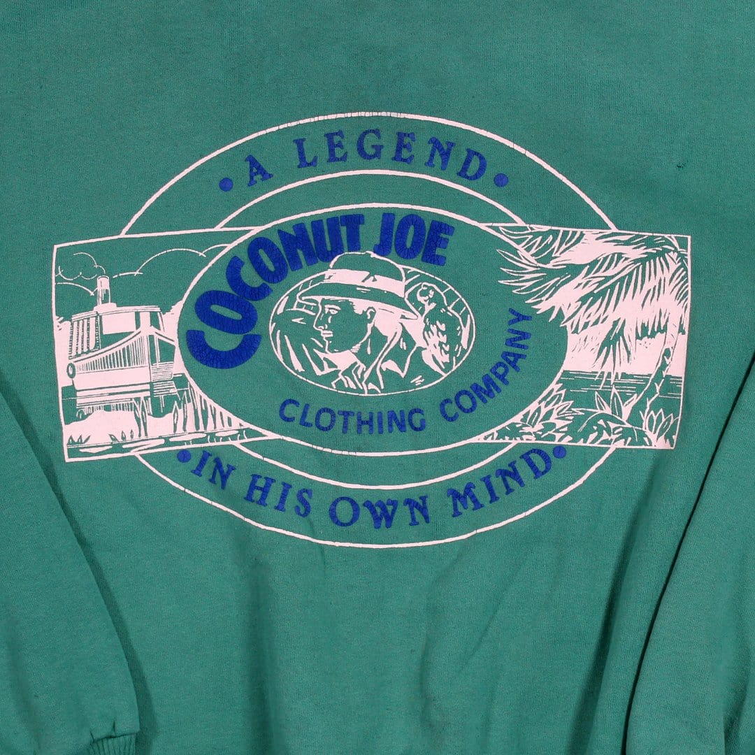 Vintage 80s Legend in his own mind coconut joe crewneck (S/M) | Rebalance Vintage.