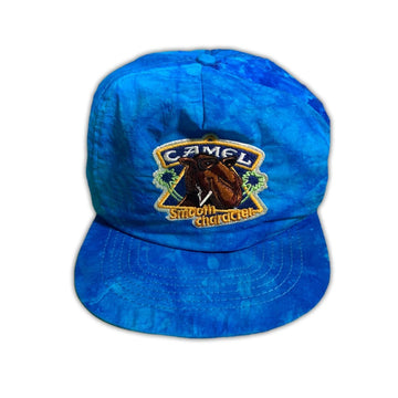 Vintage 90s Camel Cigarettes Tie Dye Snapback | Rebalance Vintage.
