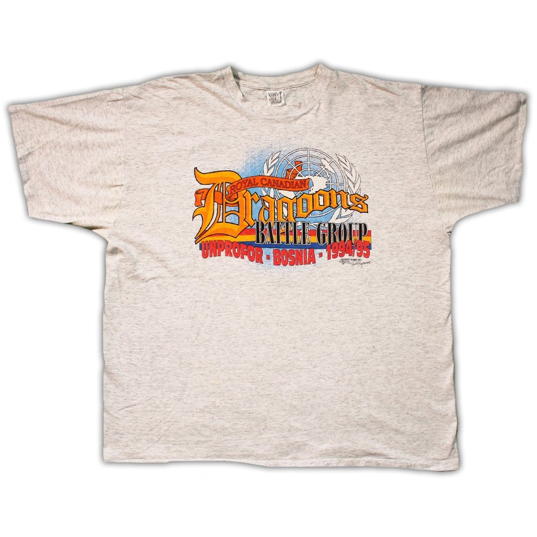 Vintage '94 Royal Canadians Bosnia Battle Group Tee | Rebalance Vintage.