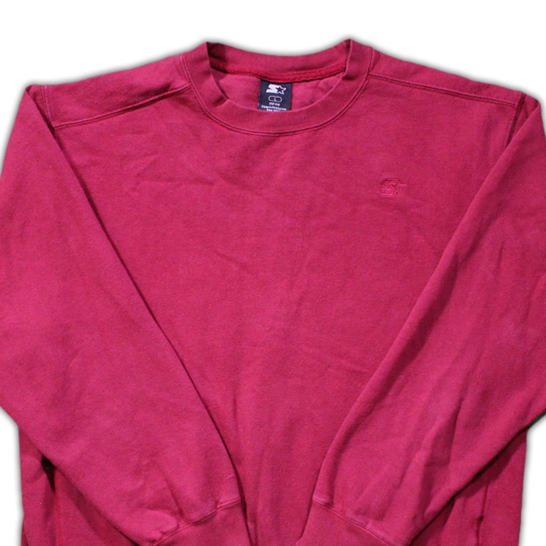 Vintage Maroon Starter Crewneck | Rebalance Vintage.