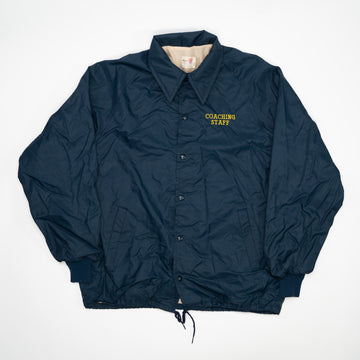 VIntage 70s Navy South Lyon Panthers Coach Windbreaker (L) | Rebalance Vintage.