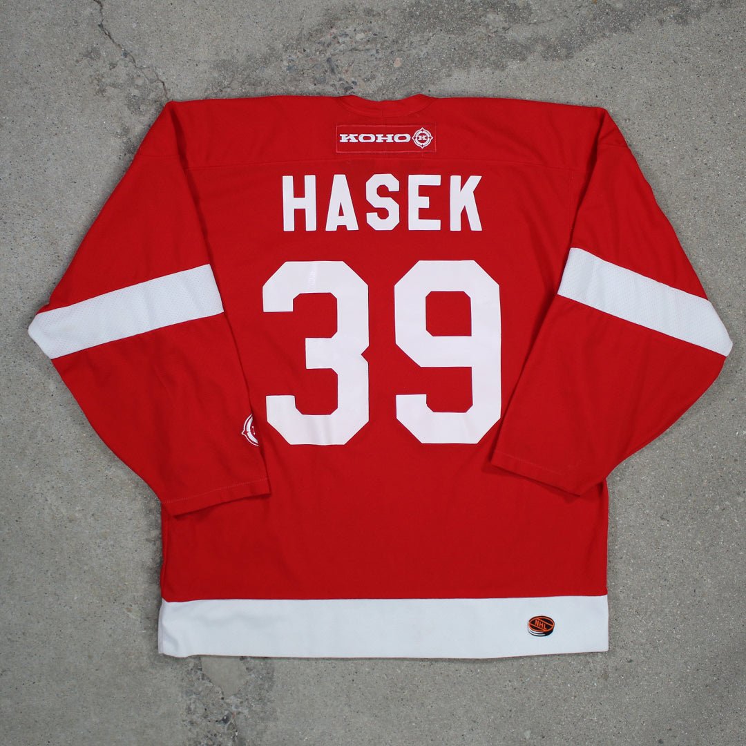 Vintage Detroit Red Wings Hasek Koho Jersey (M/L) | Rebalance Vintage.