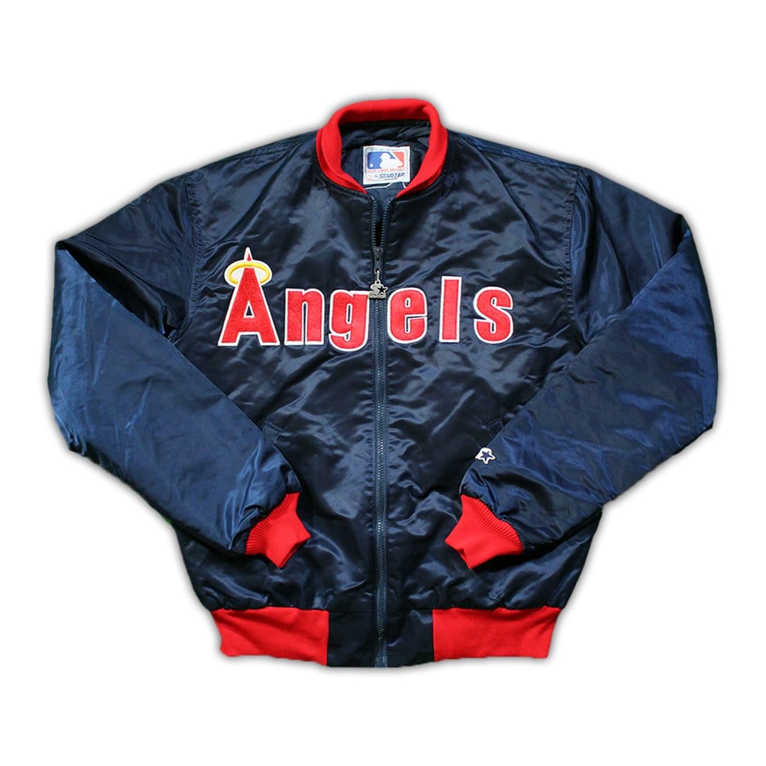 Vintage LA Angels MLB x Starter Bomber Jacket | Rebalance Vintage.