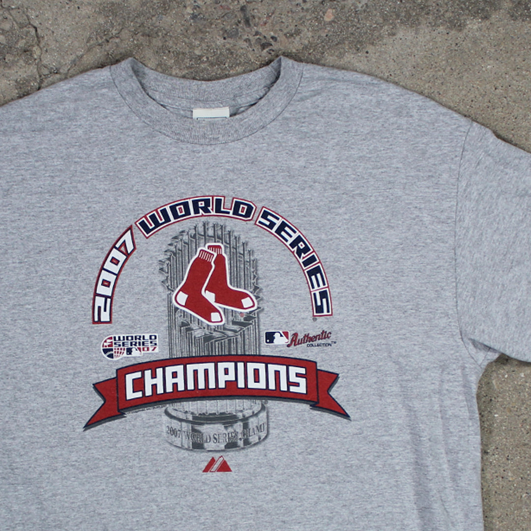 Vintage ‘07 Red Sox World Series Champions Tee (XL) | Rebalance Vintage.