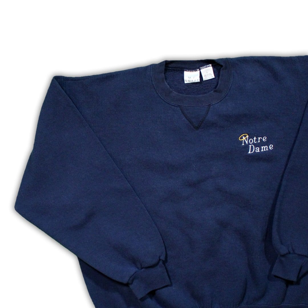 Vintage Notre Dame Halo Crewneck | Rebalance Vintage.