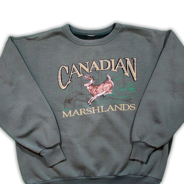 Vintage Canadian Marshlands Crewneck | Rebalance Vintage.