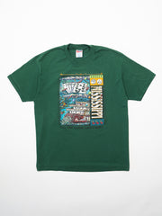 Vintage '93 Green Mississippi Let The Good Times Roll Tee (L)