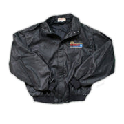 Vintage Black GM Team Motorsports Bomber Jacket