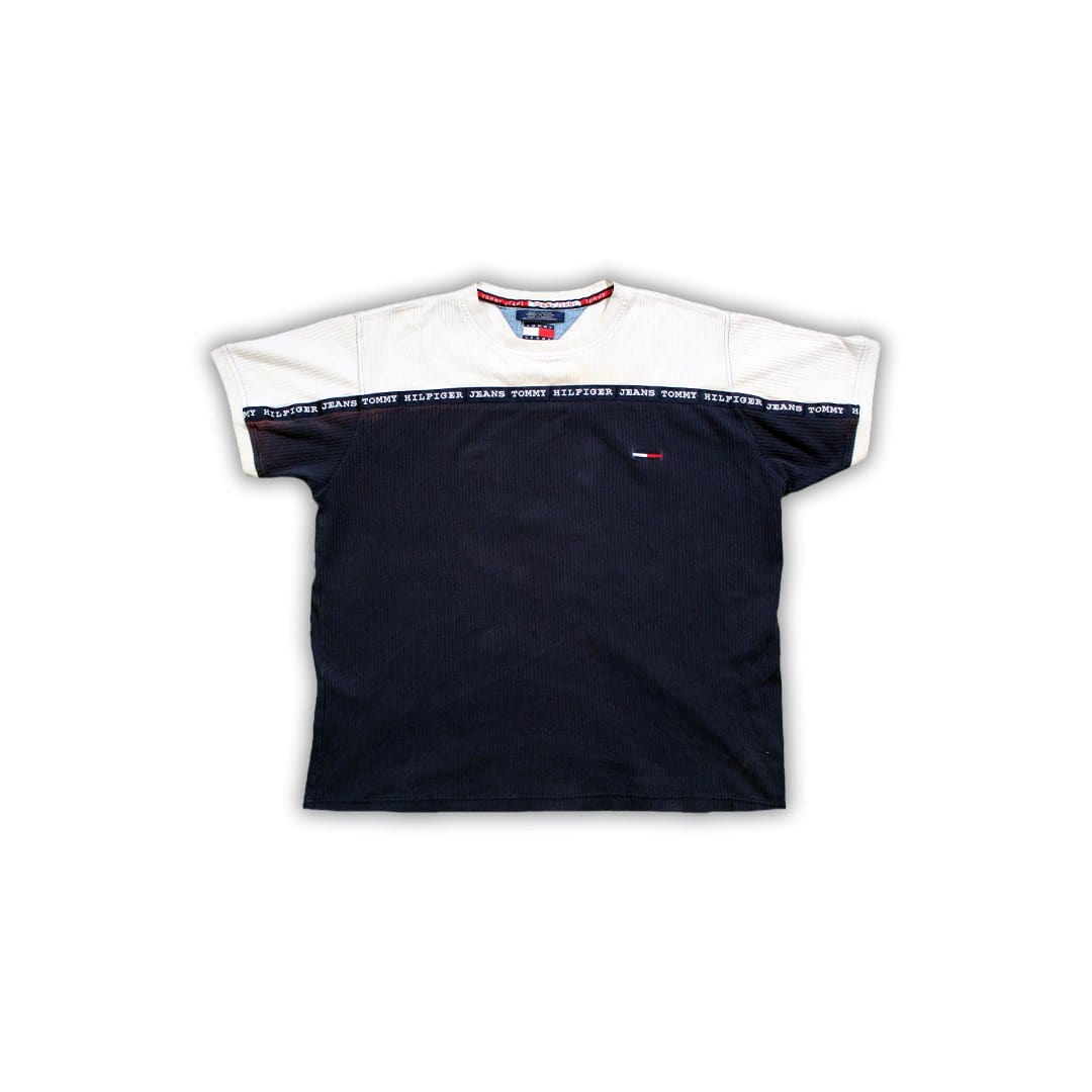 Vintage Tommy Jeans Across Print Tee | Rebalance Vintage.