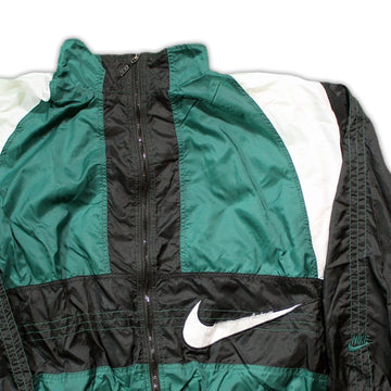Vintage Tricolor Nike Big Swoosh Windbreaker | Rebalance Vintage.