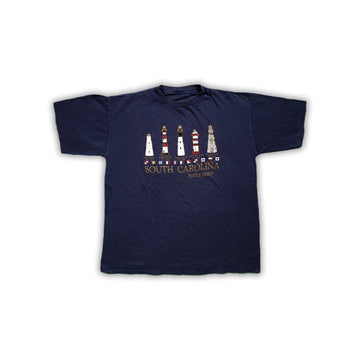 Vintage South Carolina Myrtle Beach Light House Tee | Rebalance Vintage.