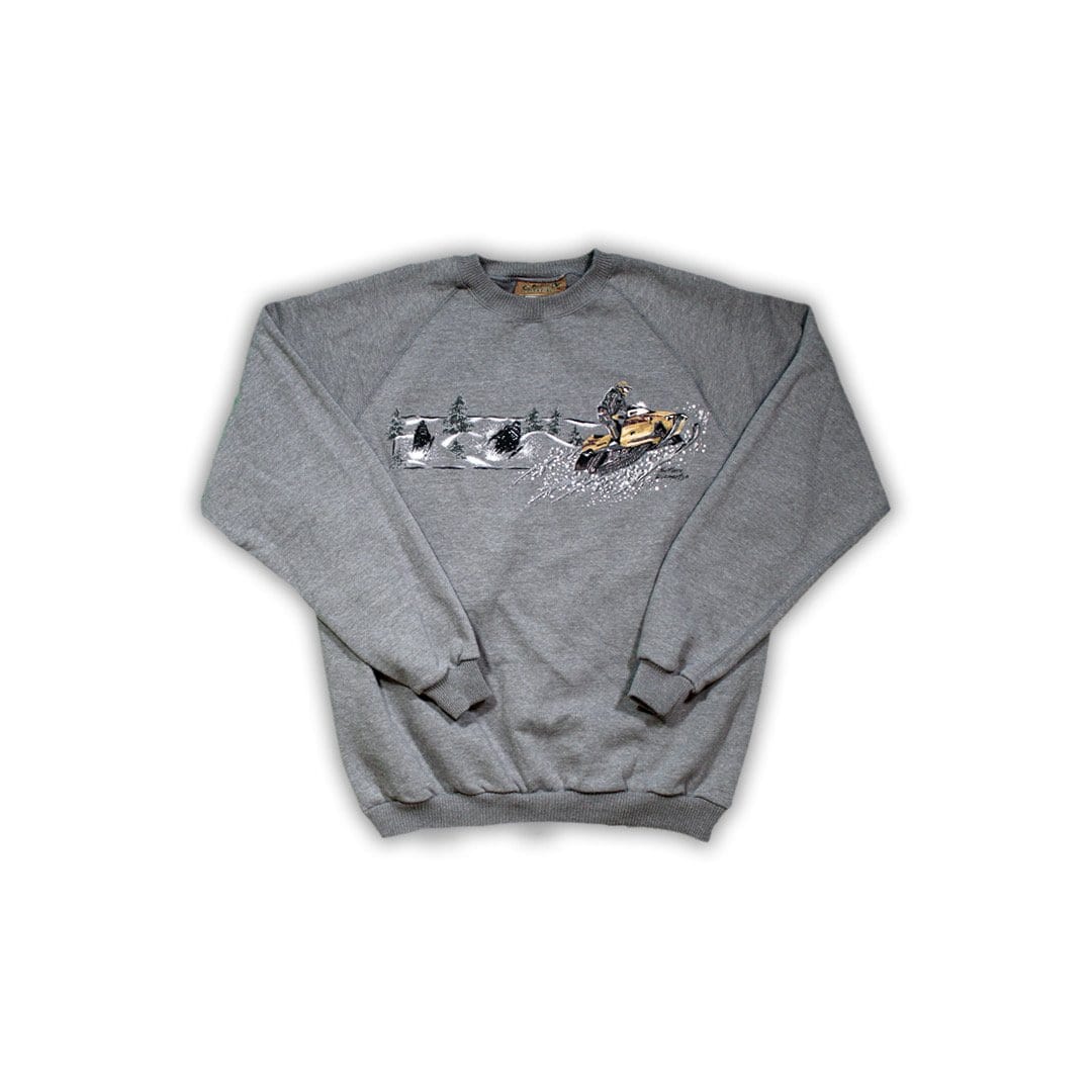 Vintage Northern Elements Ski Mobile Crewneck | Rebalance Vintage.