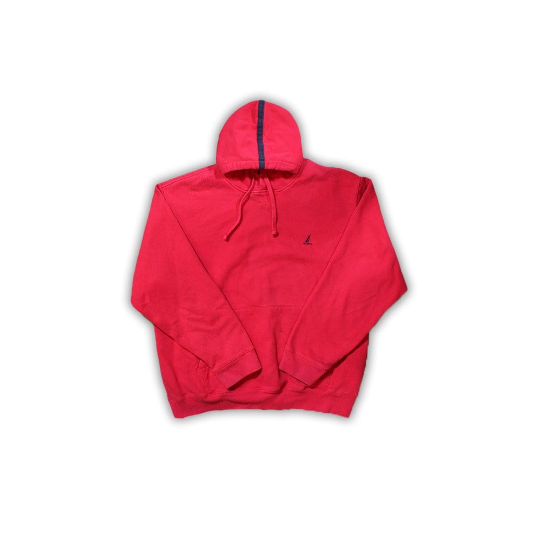 Vintage Red Nautica Hoodie | Rebalance Vintage.
