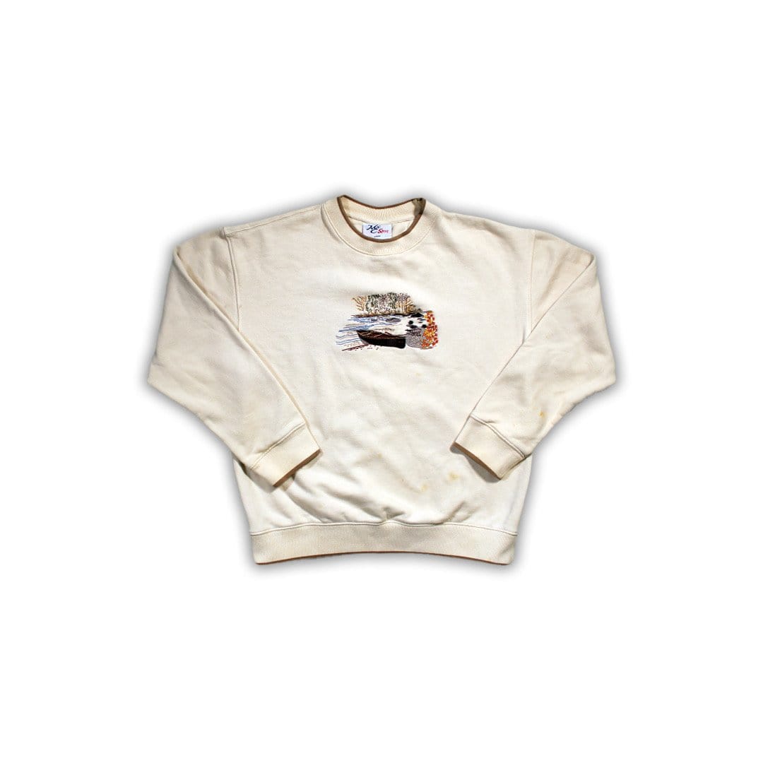 Vintage Fall Canoe Crewneck | Rebalance Vintage.