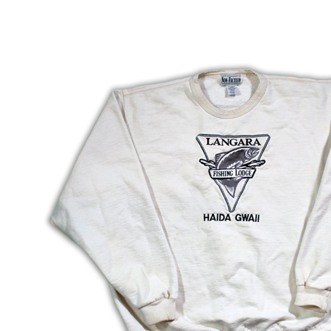 Vintage Langara Fishing Lodge Crewneck | Rebalance Vintage.