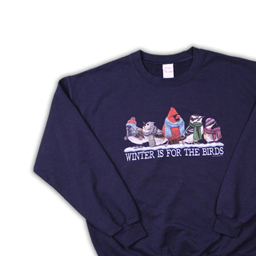 Vintage Winter is for the Birds Crewneck | Rebalance Vintage.