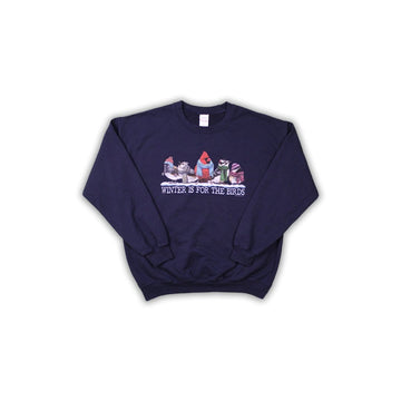 Vintage Winter is for the Birds Crewneck | Rebalance Vintage.