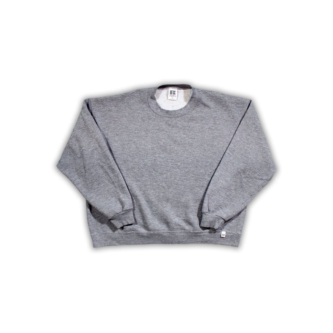 Vintage Light Grey Russell Athletics Crewneck | Rebalance Vintage.